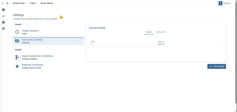 Defining cost and currency.