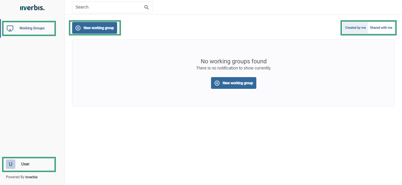 Main window of Inverbis Analytics.