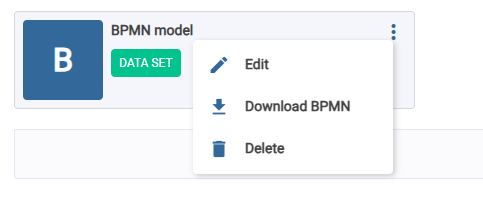 BPMN options.